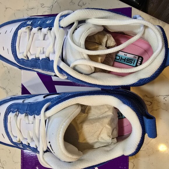 Nike Air Max ISHOD Men's Size 10 Blue White Skate Athletic Shoes FB2393 400 NEW - Picture 7 of 16